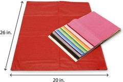 Craft Craze 100 Sheets (20″ x 26″) 25 Assorted Colors 1 Pack,