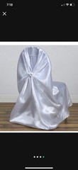 chairs covers universal white