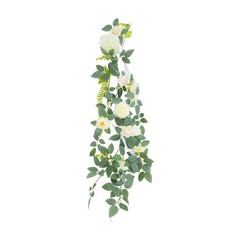 10pcs Wedding Chair Decorations Wedding Aisle Floral Artificial Flowers Handmade