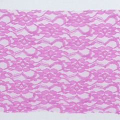 10 Fuchsia Lace CHAIR SASHES Ties Bows Shabby Chic Wedding Reception Party