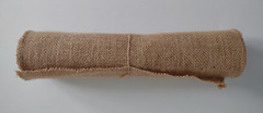 NWT 12 inch x 10 foot rolled burlap runner fabric Wedding party decor rustic