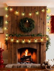 Abeja C7 Clear Christmas Lights Warm White, 25Ft Outdoor Incandescent String …