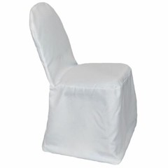 YCC Linens – 6 Pack Polyester Banquet Chair Covers, Slip Covers for Weddings