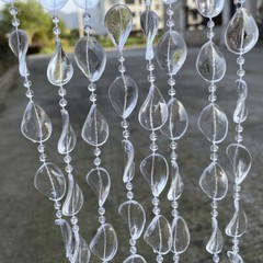 Bead Curtain Wedding Party Decor Stage Tree Bead Chain Chandelier Crystal String