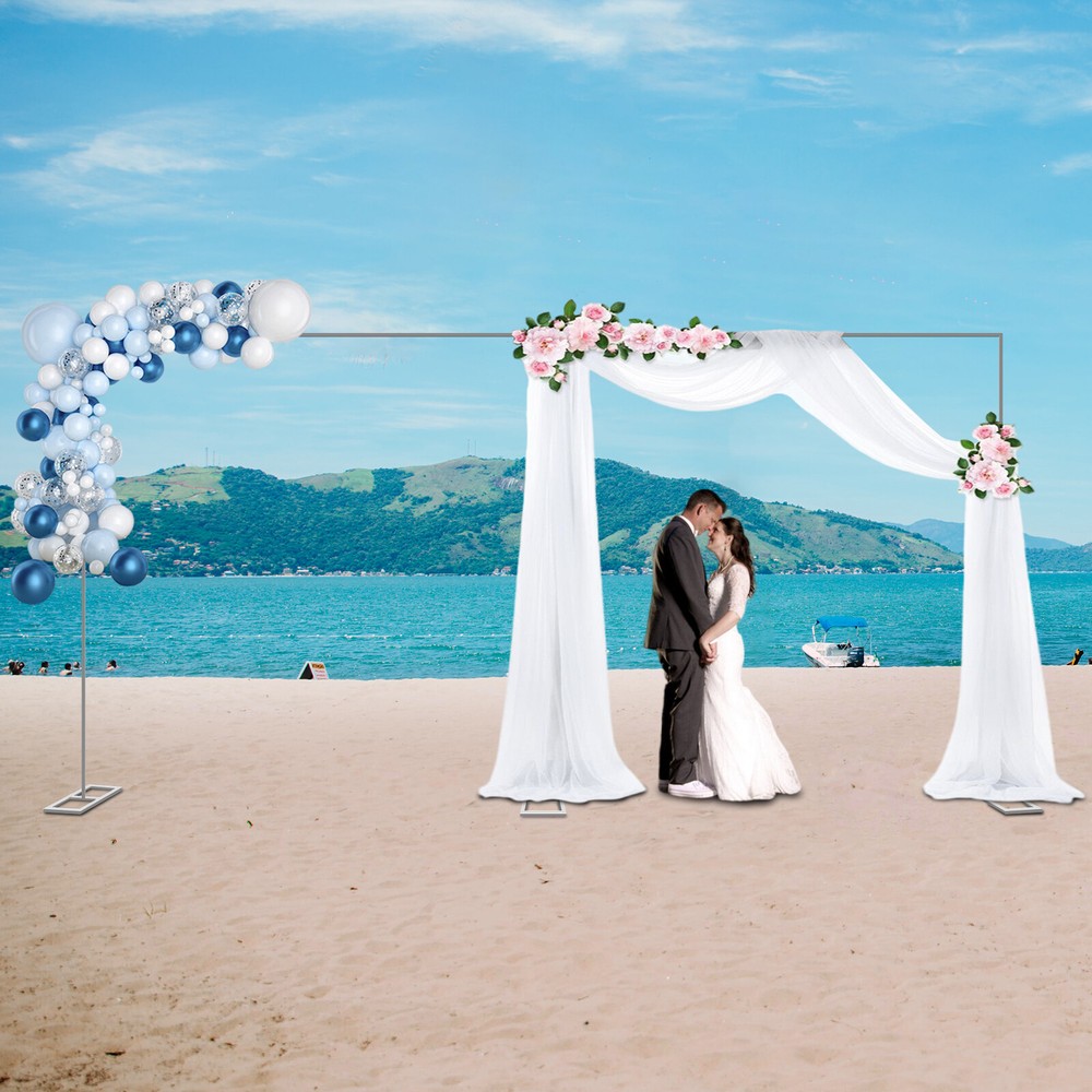 6M x 3M Heavy Duty Wedding Backdrop Stage Stand Pipe & Drape Kit Curtain Frame