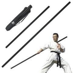 4ft & 6ft Collapsible Bo Staff – Foam-Padded Martial Arts Training Staff f