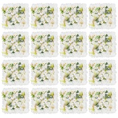 16* Flower Wall Panels, Artificial Flowers Wall Decoration For Party Decoration