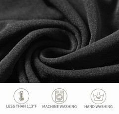 NEW Spandex Folding Chair Covers 20 Pack Black Washable Fabric Special Events