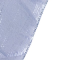DUSTY BLUE Crinkle Crushed Taffeta Banquet CHAIR COVER Party Wedding Events