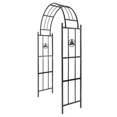 Outdoor Steel Garden Archway Trellis For Roses&Vine Climbing Plant Stand 89.5in