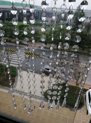 20Pcs Acrylic Beads Garland Chandelier Hanging Wedding 50CM Party Decortion