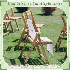 Reserved Memorial Wedding Chair Sign with love from Heaven Cotton Linen Weddi…