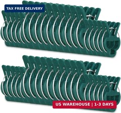 Yinghezu 40 Pcs Plant Support Clips,Tomato Plant Clips 2 Sizes in one Pack | Flo