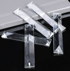 10pc K9 Glass Long Strip Rectangle Crystal Chandelier Prism Pendant Hanging Part