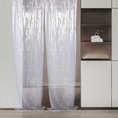 1Set Sequin Backdrop Curtain for Simple and Elegant Wedding Receptions