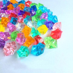 Colorful Acrylic Crystal Gem Stone ICE Rocks Table Scatter Vase Decoration-Craft