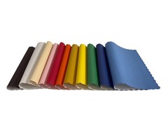 Disposable Paper Placemats: Scalloped Edge Catering Table Decor (14 x 10 Inch)