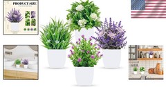 Lightweight Faux Eucalyptus – 4 Plants for Stunning Table Centerpieces