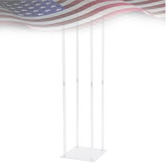 Acrylic Clear Flower Stand 39″ Tall Column Vase Centerpieces Wedding Decoration