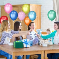 120Pcs Balloons Assorted Colors,12 Inch Latex Party Balloon for Birthday Part…