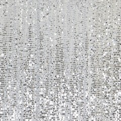 Silver Big Payette Sequined BACKDROP 20×10 ft Home Wedding Photo Prop Light Gray
