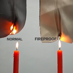 Fire Retardant Curtain Flame Resistant Blackout Curtains for School Classroom…