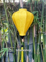 Set of 6 pcs 35cm Hoi An bamboo silk lanterns for home garden events decoration