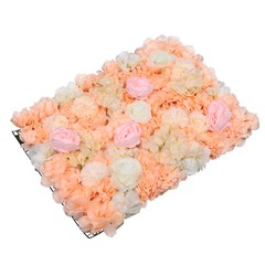 6 Artificial Flower Wall Panel Floral Backdrop Wedding Decorative Wall Panel