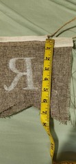 Burlap “Mr & Mrs” Garland Rustic Sign Bridal Shower Wedding 68 Inches Matrimony
