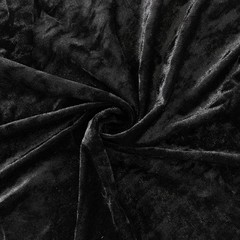 BLACK 5 ft Premium Velvet Backdrop Curtain Party Wedding Event Booth Decorations