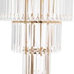 3-Tier Crystal Flower Stand Wedding Centerpieces For Tables 28.3in Tall Pair NEW