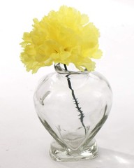 Larksilk Yellow Carnations, Fake Flowers, 100 Pack for Events, Weddings, DIY