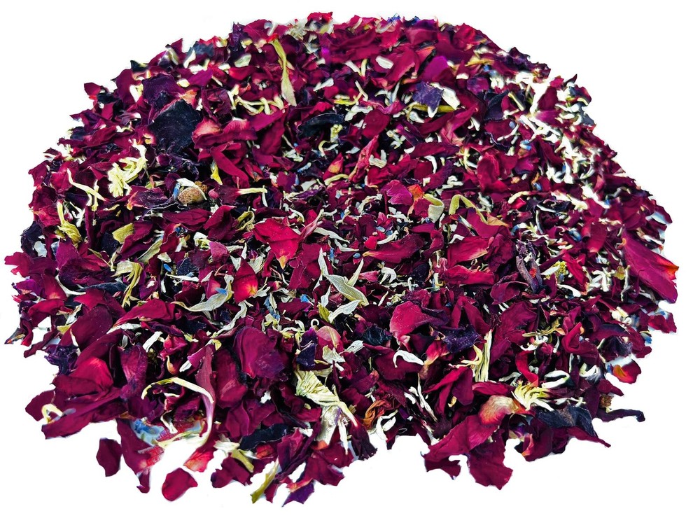 TooGet Wedding Confetti Dried Flower Petals, 100% Natural Confetti Dried Peta…