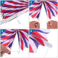 12Pcs Hanging Paper Fans Party Set Decoration for Home Birthday Wedding Green