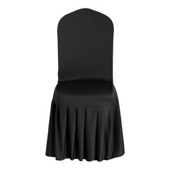 Uimoso 30PCS Black Stretch Spandex Chair Covers for Weddings,Parties, and Dining