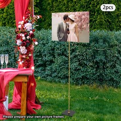 Wedding Easel Stand Floor Mount Advertising Posters Picture Photo Display Stand