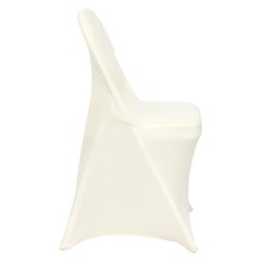 VEVOR 30/50/100PCS White Stretch Folding Chair Covers for Wedding Party Dining