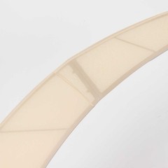 2 BEIGE Fitted Spandex Half Crescent Moon Arch BACKDROP STAND Events Wedding
