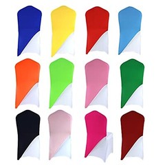 Chair Cap Covers Chair Hood Sash Chair Hat bands (Orange, 20pcs) Orange 20