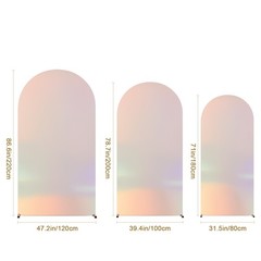 Arched Balloon Stand Covers Wedding Backdrop Cover Photography Background