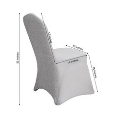 10 Dusty Rose Spandex Fitted Banquet Chair Covers Wedding Reception Decorations