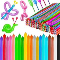 Lenwen 1000 Pcs Long Balloons Bulk 260 Latex Twisting Balloons Decoration for…