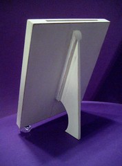 Tabletop Slantback Wood Easel Vertical Photo Frame Menu Sign Wedding For 5X7