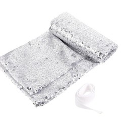 1Set Sequin Backdrop Curtain for Simple and Elegant Wedding Receptions