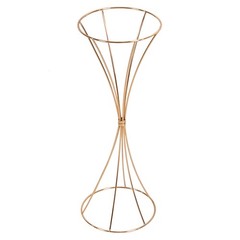 3Pcs Hourglass Wedding Flower Stand – Gold, Different Sizes, Table Centerpieces