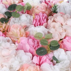 12*Artificial Flower Wall Panels Flower Panels for Venue Backdrop Wall Decor