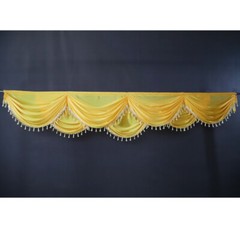 3/6M Faux Silk Drape Swag Decor Event Party Wedding Backdrop Curtain W/Tassel