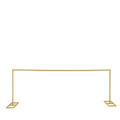 9.8×9.8FT Wedding Arch Metal Stand Backdrop Flower Balloon Frame Party Event Dec