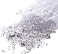 New Luxury Clear Acrylic Diamond Table Confetti Party & Wedding Decorations