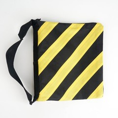 4 pcs Black and Yellow Heavy Duty Sand Weight Saddle Bag for Photo Backdrops